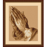 Набор для вышивки крестом Luca-S Руки молящего B350 фото