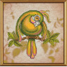 Набір для вишивання хрестом Нова Слобода СВ-5555 Зелений папуга