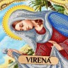 Святе сімейство (кольорове) Схема-ікона для вишивання бісером ТМ VIRENA А3Р_329