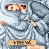 Святое семейство (в серебре) Схема-икона для вышивания бисером ТМ VIRENA А3Р_331