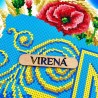 Украина в сердце. С флагом Схема для вышивания бисером ТМ VIRENA А2Н_055