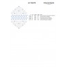 Термонаклейка для вышивания А-3 (29х38 см.) ТМ КОЛЬОРОВА А3 ТН-070