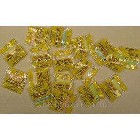 Бисерная нить светящаяся в темноте Spark Beads 1203 ,зеленая (30 м)