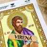 Святой апостол Матвей Схема для вышивания бисером ТМ VIRENA А5Р_336