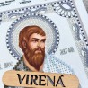 Святий апостол Матвій у сріблі Схема для вишивання бісером ТМ VIRENA А5Р_338