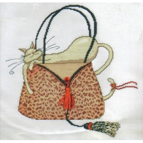 Набір для вишивання хрестиком Design Works 2728 Leopard Purse