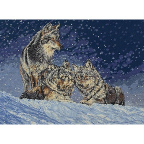 Набір для вишивання Anchor MAIA 01136 Wolves / Вовки