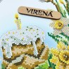 Пасхальный рушник на корзину Заготовка для вышивки бисером Virena РКВ_090