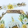 Рушник до Великодня на кошик (дитячий) Заготовка для вишивки бісером Virena РКМ_063