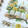 Рушник до Великодня на кошик (дитячий) Заготовка для вишивки бісером Virena РКМ_063