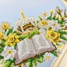 Великодній ранер з біблією та нарцисами Заготовка для вишивання бісером ТМ VIRENA Ранер_235