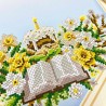 Пасхальный ранер с библией и нарциссами Заготовка для вышивания бисером ТМ VIRENA Ранер_141