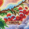 Пташка на гілці Схема для вишивання бісером ТМ VIRENA КВ 3011