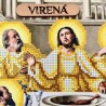 Икона Тайная Вечеря в золоте Схема для вышивания бисером ТМ VIRENA А2Р_102