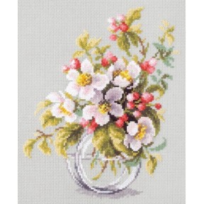 Гілка яблуні Набір для вишивання хрестиком Classic Design 8365