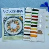 Весняний віночок Набір для вишивання хрестом та бісером VOLOSHKA VC_052_R