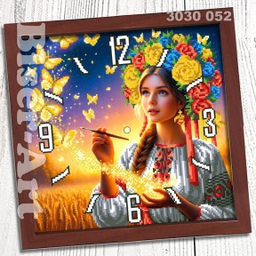 Магия искусства. Часы Схема для вышивки бисером Biser-Art 3030052ба