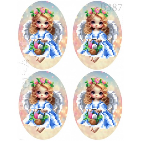 Писанки Схема для вишивання бісером Biser-Art B389ба