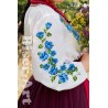 Женская вышиванка (лён) Заготовка для вышивки бисером или нитками Biser-Art SZ116ба-л