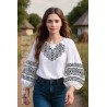 Женская вышиванка (лён) Заготовка для вышивки бисером или нитками Biser-Art SZ04ба-л
