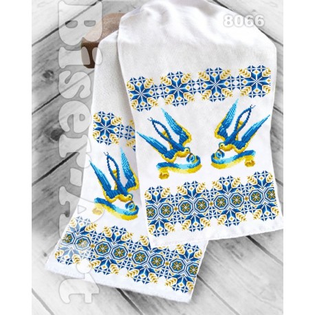 Весільний рушник Заготовка для вишивання бісером Biser-Art 8066ба