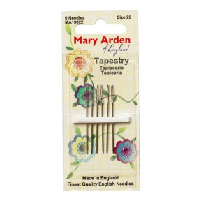Tapestry/Cross Stitch №22 (6шт.) Набор гобеленовых игл Mary Arden MA19822