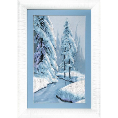 Набор для вышивки бисером Чарівна Мить Б-749 Зимняя сказка фото