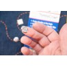 Наперстки самоклеящиеся многоразовые 8шт + насадка «Thimble Crown» Colonial Needle SM900