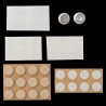 Набір асорті наперсток самоклеючих багаторазових 36шт "Thimble Pack Plus" Colonial Needle SM420