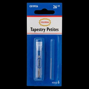 Tapestry Petites №26 (6шт) Набор коротких гобеленовых игл Colonial Needle CB19926