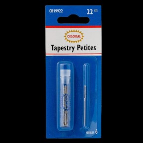 Tapestry Petites №22 (6шт) Набір коротких голеленових голок Colonial Needle CB19922
