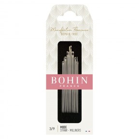 Milliners №3/9 (15шт.) Набор шляпочных игл для шитья Bohin 00668