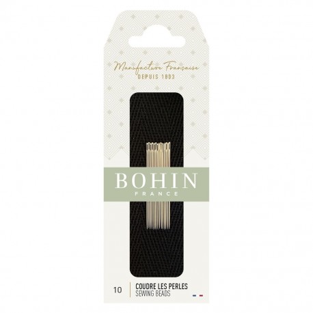 Sewing Beads №10 (15шт.) Набор бисерных игл Bohin 01124