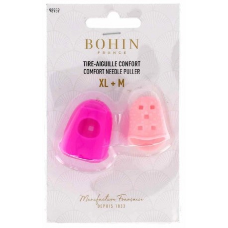 Наперсток силикон (Размер XL+M) (2шт.) Bohin 98959