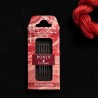 Embroidery №26 (6шт.) Набор игл для вышивания на хлопке Ножницы Bohin 99992