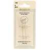 Ball needle 62mm X 0.70mm (2шт.) Набор игл для вышивания с шариком Bohin 98997