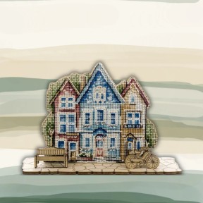 Набор для вышивания нитками по дереву Wonderland Сrafts FLW-066