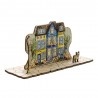 Набор для вышивания нитками по дереву Wonderland Сrafts FLW-069