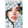 Взгляд сквозь весну Схема для вышивания бисером ТМ КОЛЬОРОВА А3+ 349