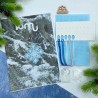 Снежинка Набор для вышивки в смешанной технике на пластиковой канве VOLOSHKA YuMI_024