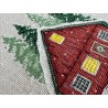 Красный дом. Red House Набор для вышивания крестом AVA P004