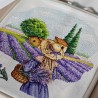 Лавандовое поле. Lavender Field Набор для вышивания крестом AVA P007