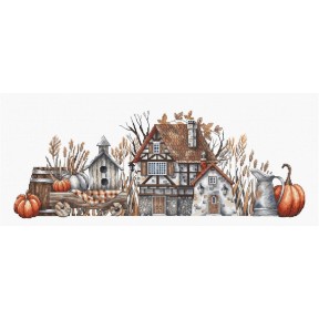 ПРЕДЗАКАЗ Осеннее сельское очарование. Autumn Rural Charm Набор для вышивания крестом AVA P008