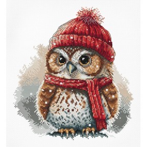 ПЕРЕДЗАМОВЛЕННЯ Сова. Owl Набір для вишивання хрестиком AVA P009