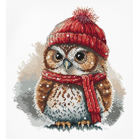Сова. Owl Набір для вишивання хрестиком AVA P009