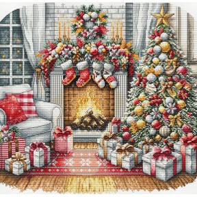 ПРЕДЗАКАЗ Сочельник. Christmas Eve Набор для вышивания крестом AVA P021