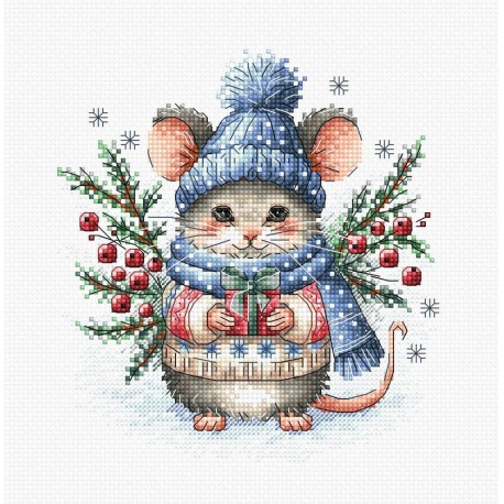 Різдвяна магія. Christmas Magic Набір для вишивання хрестиком AVA P027