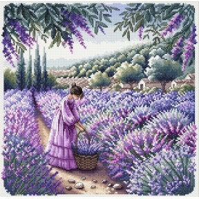 ПЕРЕДЗАМОВЛЕННЯ Аромати Провансу. Perfume of Provence Набір для вишивання хрестиком AVA P031