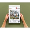 Под горным небом. Under the Mountain Sky Набор для вышивания крестом AVA P033