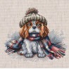 Кавалер Кінг Чарльз Спанієль. Cavalier King Charles Spaniel Набір для вишивання хрестиком AVA P037